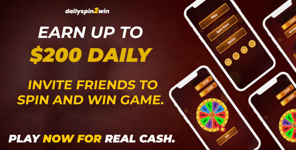 Dailyspin2win Real cash 